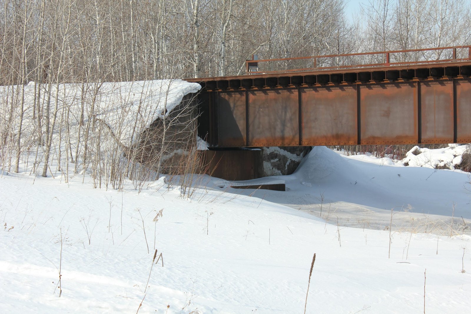 West abutment